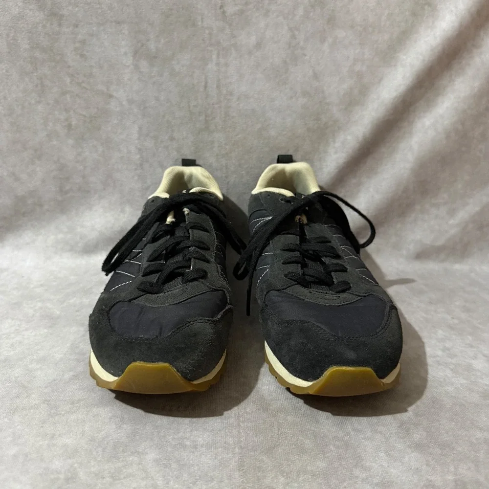 Merrell Alpine Sneaker Mens 8 Black Excellent Retro Suede Outdoor J95376